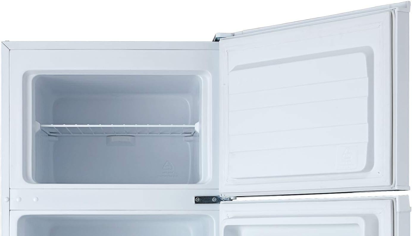 GEDTECH - Réfrigérateur congélateur haut - 217L, classe E, blanc - GE217DP