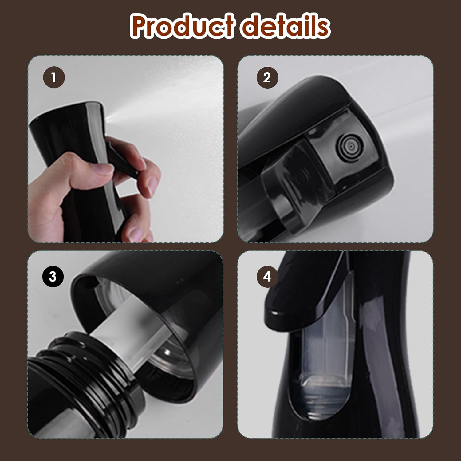 Ensemble de soins capillaires - kit complet - démêlage, massage, spray