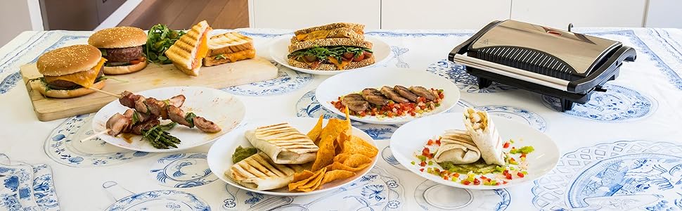 grill electrique, plancha électrique, grill viande, grill tefal, grill, grill panini, cecotec