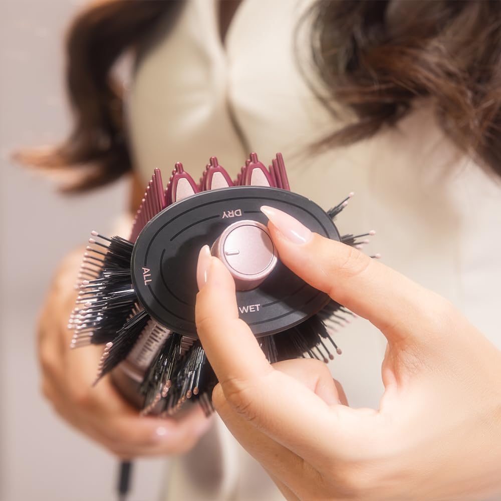 Cecotec - Air DryBold Elite Black - brosse coiffante 1200W, ionique, céramique, 3 modes