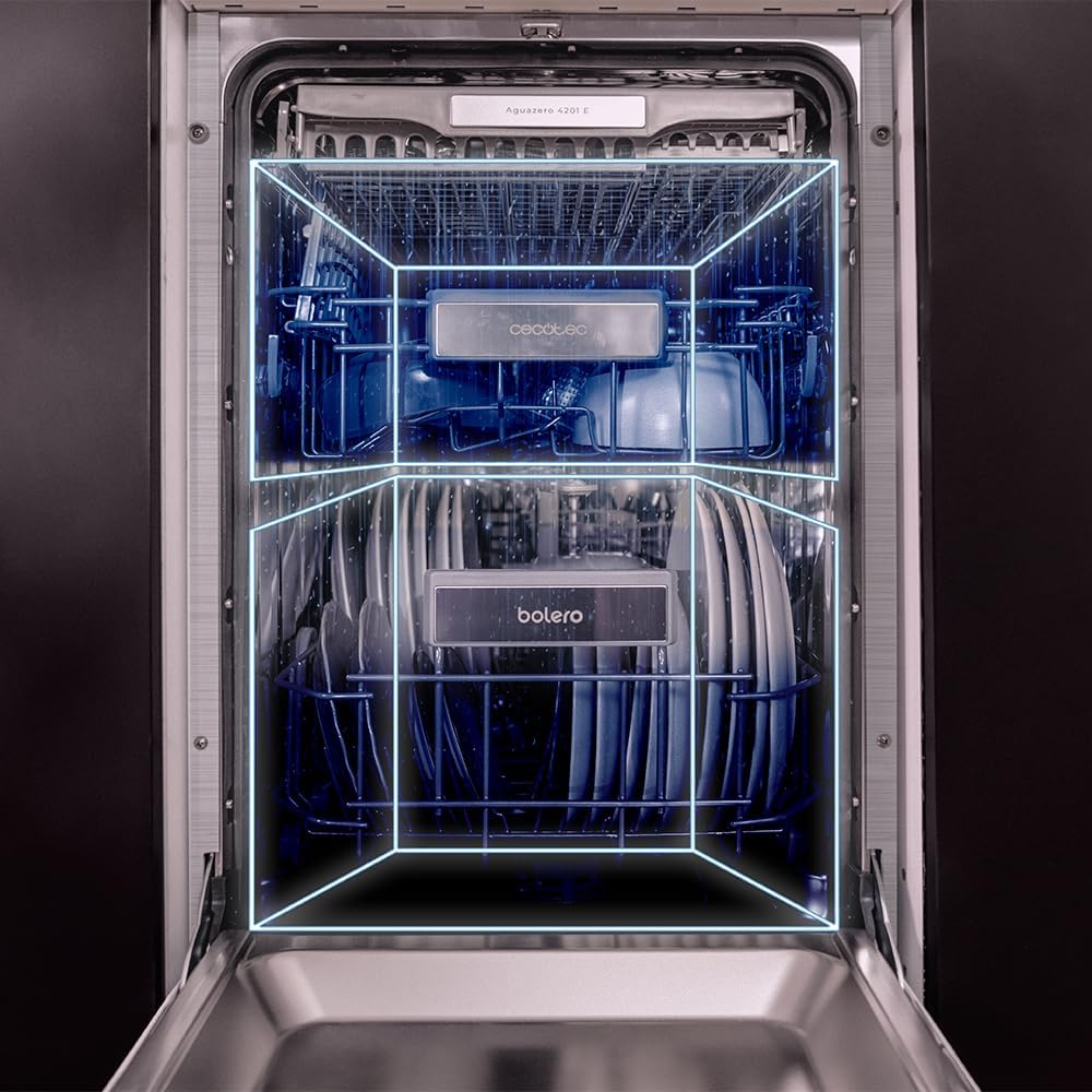 Cecotec - Bolero Aguazero 4201 - 45cm - 11 couverts, 6 programmes, classe E