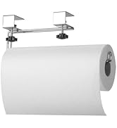 JSVER Porte Essuie Tout Cuisine,sans Perçage,Pas de Colle,Porte Sopalin Cuisine sous Armoire, Rég...