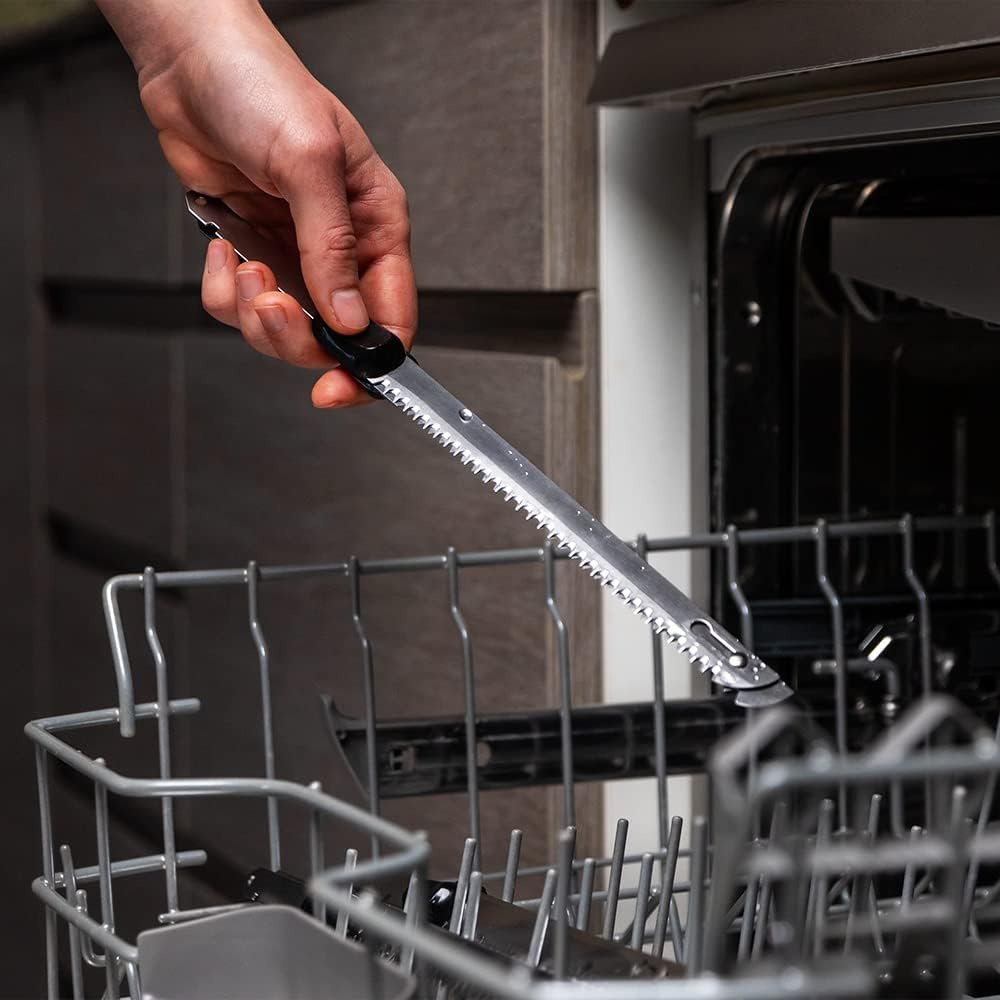 Cecotec - Cut-Eat 1800 Black - 150W, 3 lames inox, silencieux, lave-vaisselle, étui