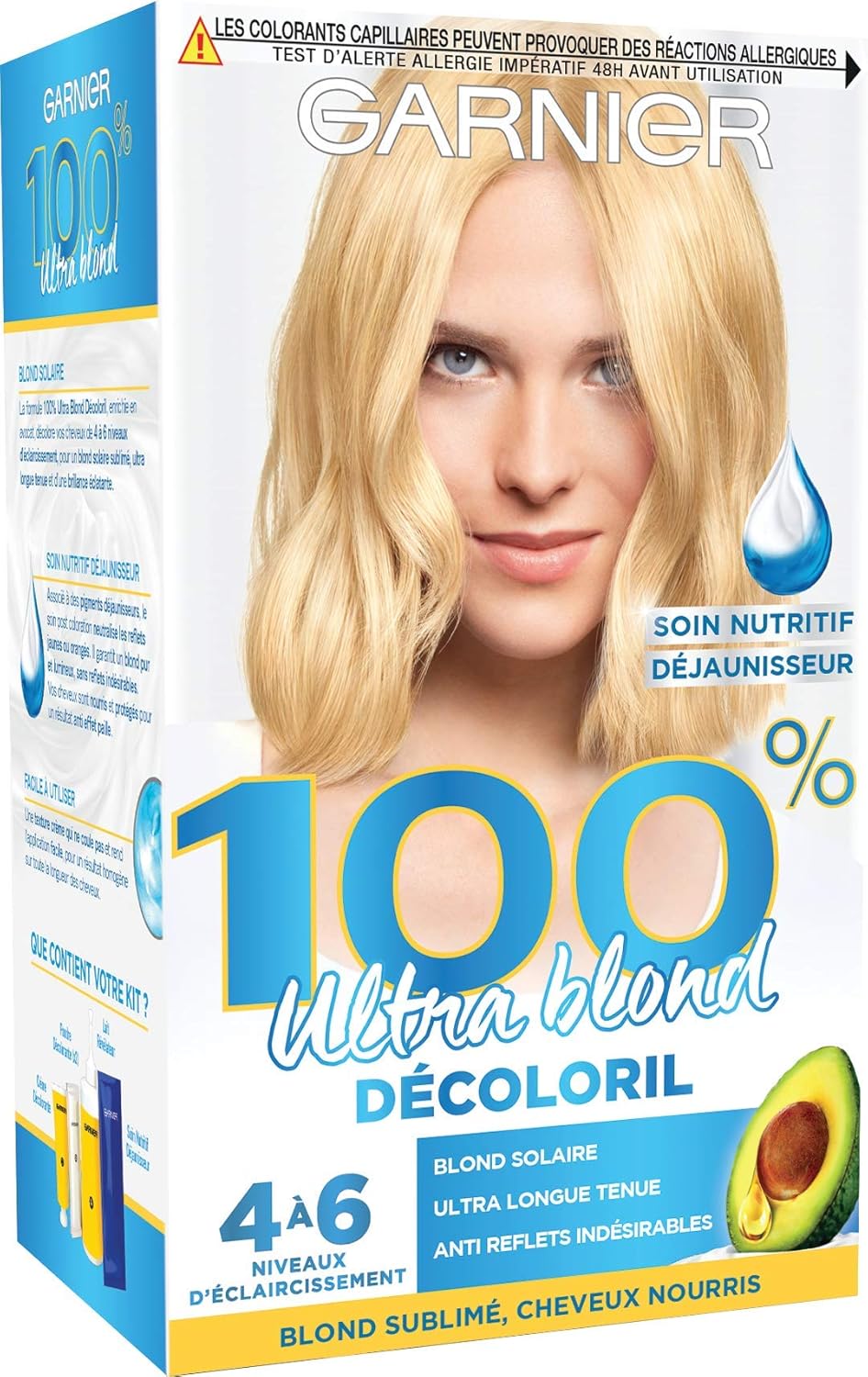 Garnier - Coloration Ultra Blond 100% - éclaircissant intense, cheveux