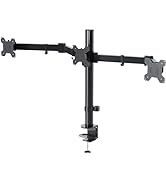 BONTEC Support Ecran PC 3 Ecran de 13-24'', à 3 Ecran - Rotatif/Inclinable/Pivotable - Compatibil...