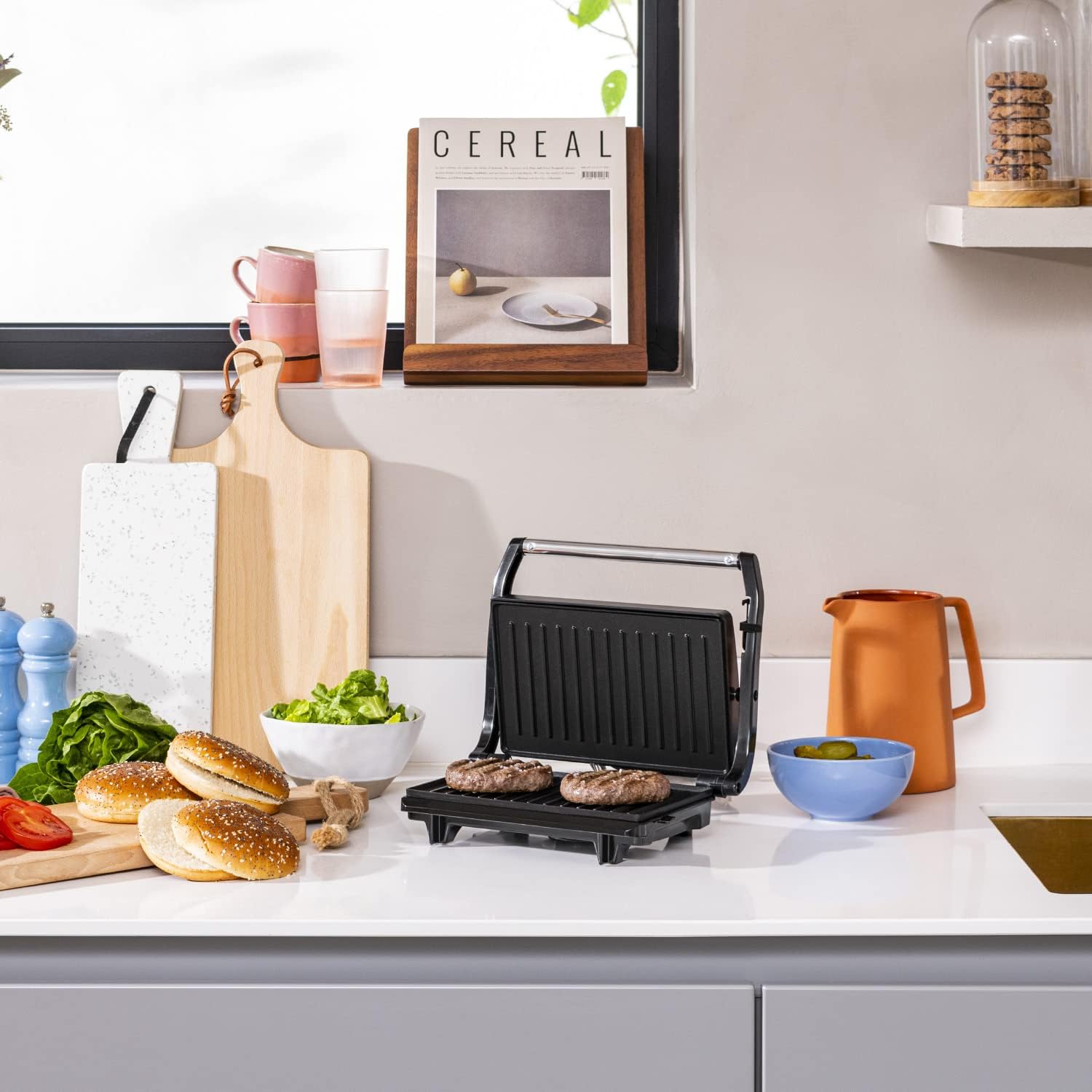 Tristar - GR-2650 grille-viande - 22,5x14 cm - 700W, GR-2650