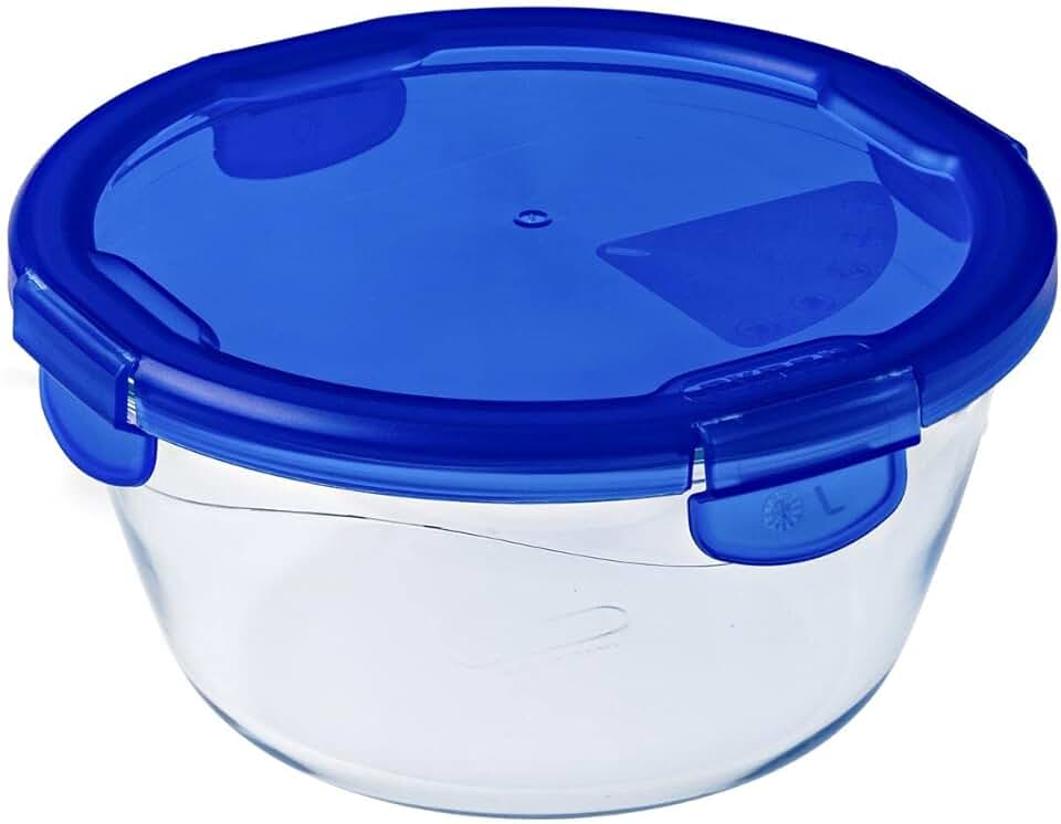 Pyrex - Cook & Go boîte ronde 20 cm - verre, couvercle hermétique