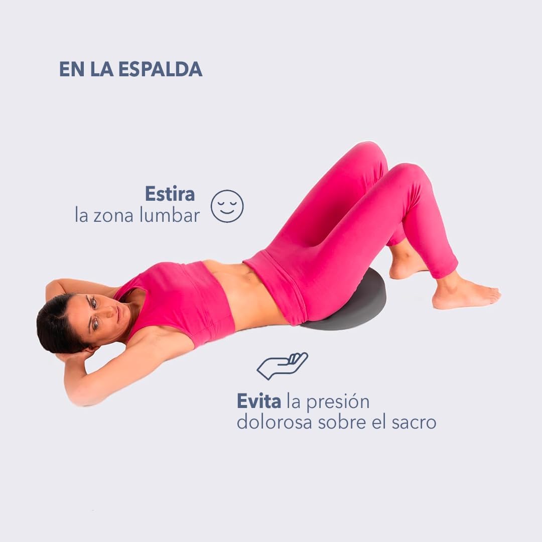 PHYSIOMAT - Coussin d'assise La Galette Dos Parfait - ergonomique, soutien lombaire