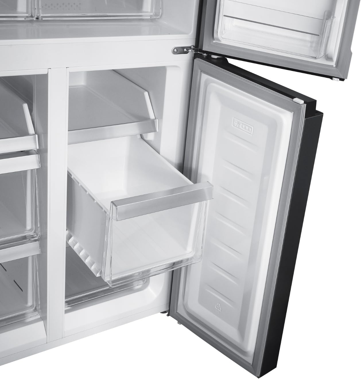 GEDTECH - Multi-portes, 470L, inox, eau, No Frost - GMP470IXT