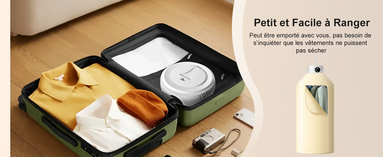 Boîte à lunch compacte avec compartiments permettant de ranger les toasts et les aliments, ainsi qu'un élégant contenant à boisson cylindrique.