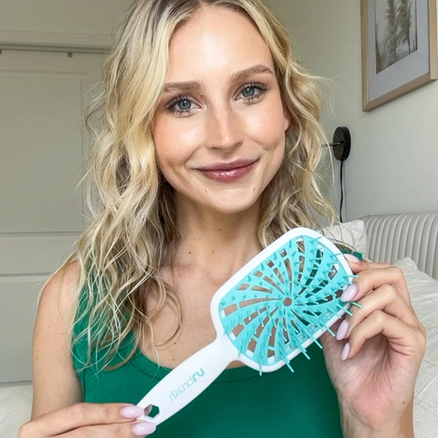 FHI Heat - UNbrush Plus - ultra légère - 84 poils UltraFlex, démêle cheveux mouillés/secs