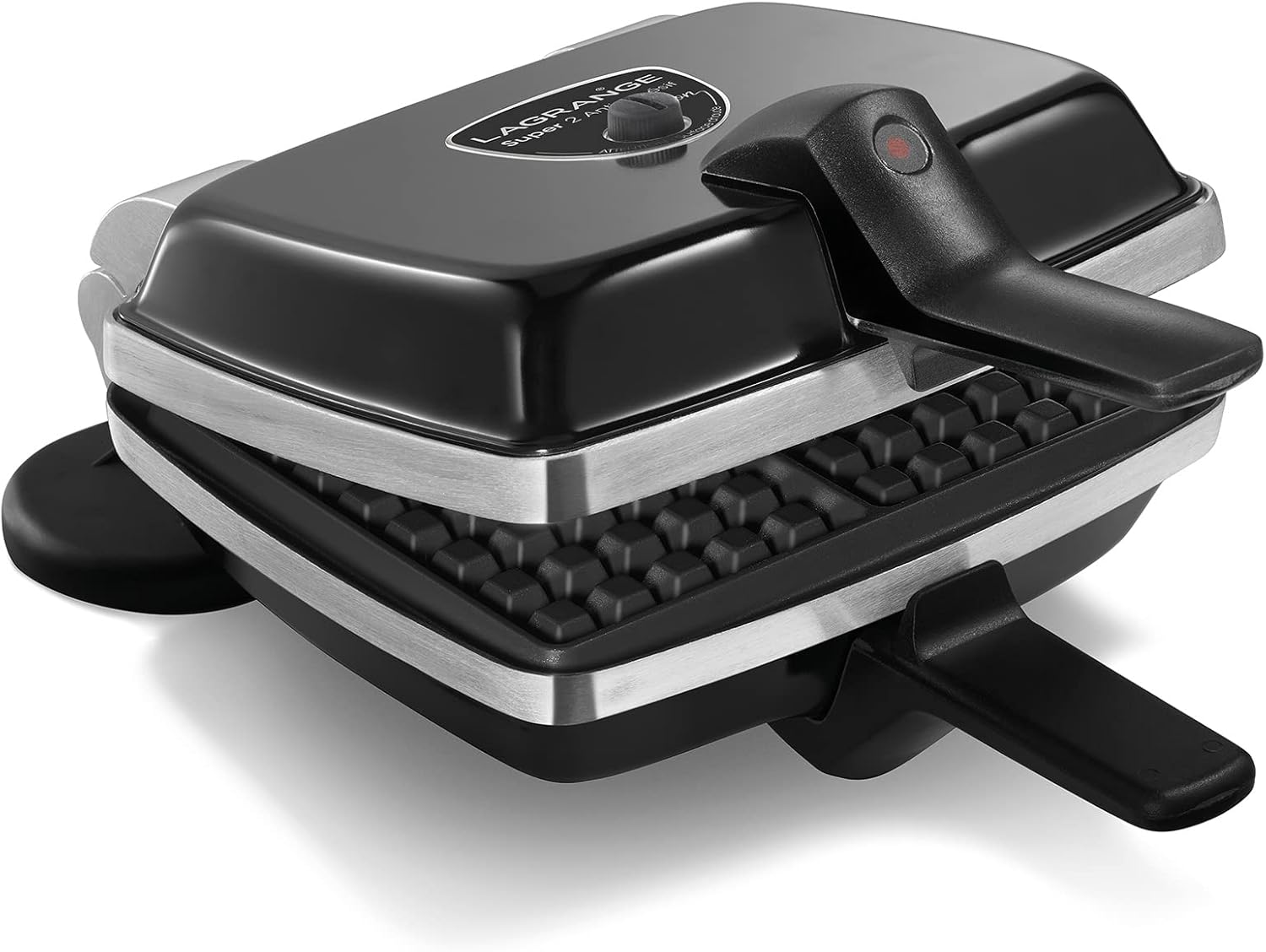 LAGRANGE - Super2 - gaufrier réversible, 2 plaques, 1000W, 039224