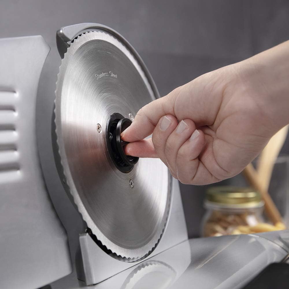 Cecotec - Rock'nCut trancheuse - 190 mm - 150 W, épaisseur 0-15 mm