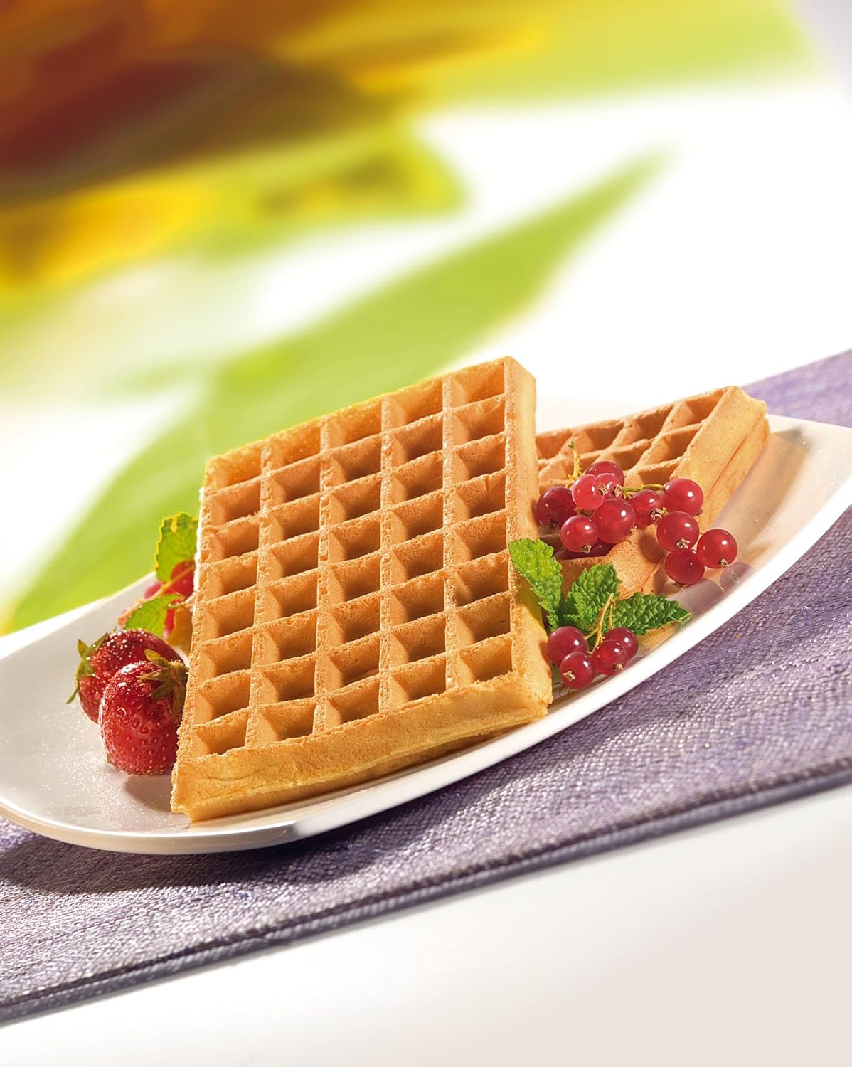 LAGRANGE - Gaufrier Premium - 1200W, plaques amovibles, cuisson personnalisée, réversible, 019422