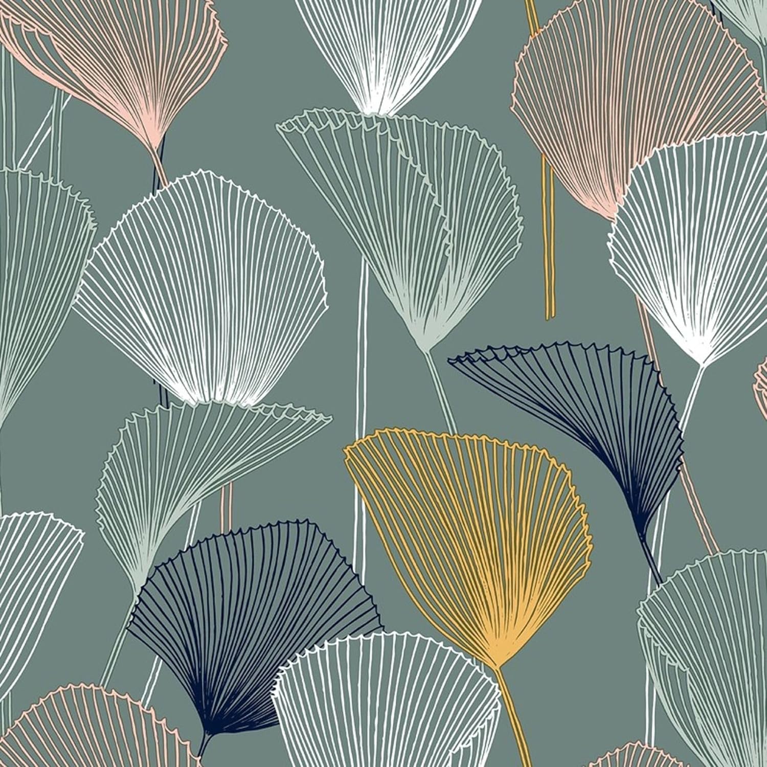 Nappe en toile cirée rectangulaire - 250x140 cm - anti-taches, imperméable, facile à entretenir, bleu