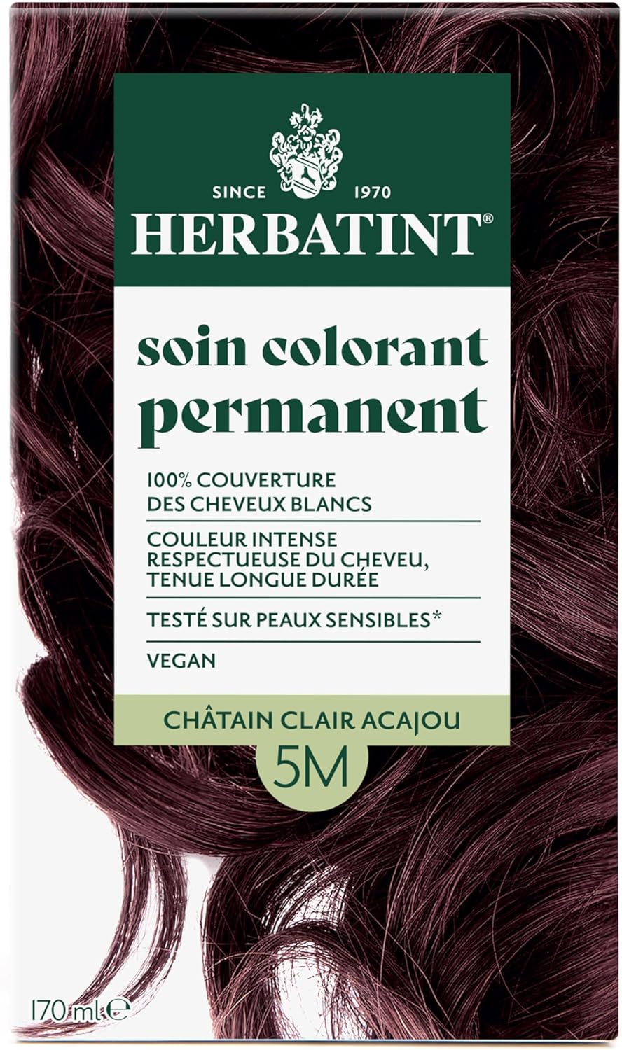 Herbatint - coloration permanente cheveux 170ml sans ammoniaque 5M