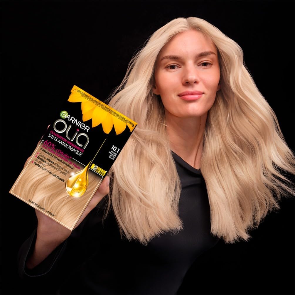 Garnier - Olia coloration permanente - blond très clair - huiles naturelles - 10.0