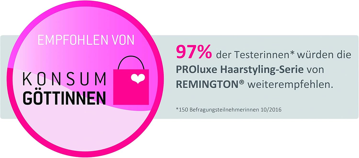 Remington - PROluxe Boucleur 25-38mm - céramique, OPTIheat, LCD, 120-220°C - CI91X1