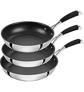 ZWILLING set de 3 poêles avec revêtement antiadhésif 4 couches, Inox 18/10, 20 cm + 24 cm + 28 cm...