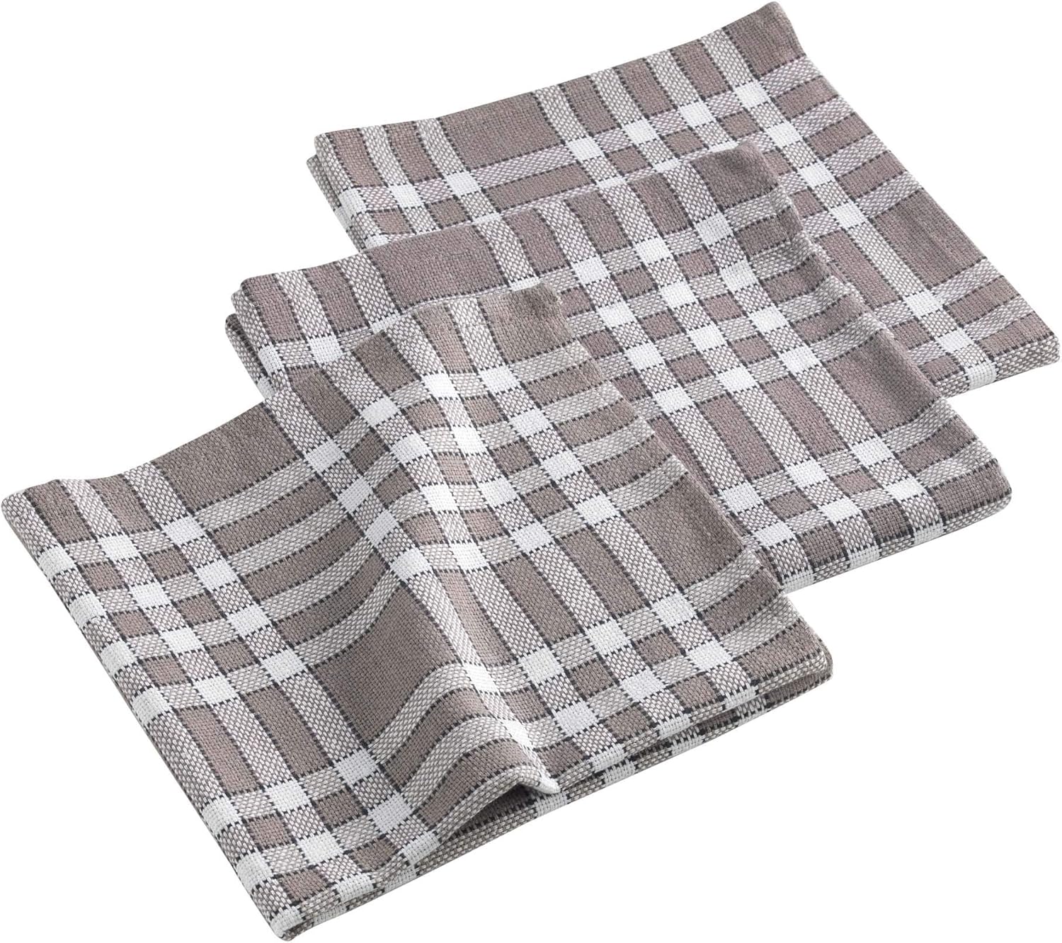 Douceur d'intérieur - Traditio - 45x45 cm - Lot de 3 serviettes coton tissé