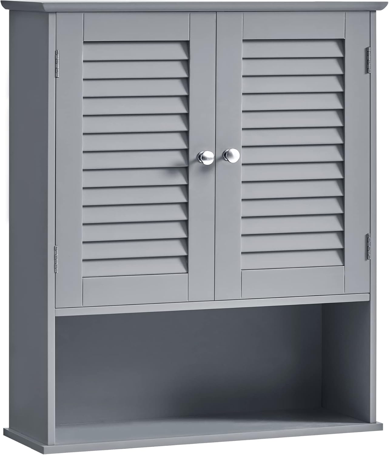 VASAGLE - Meuble mural salle de bain, double porte, 20x60x70cm, BBC027P36