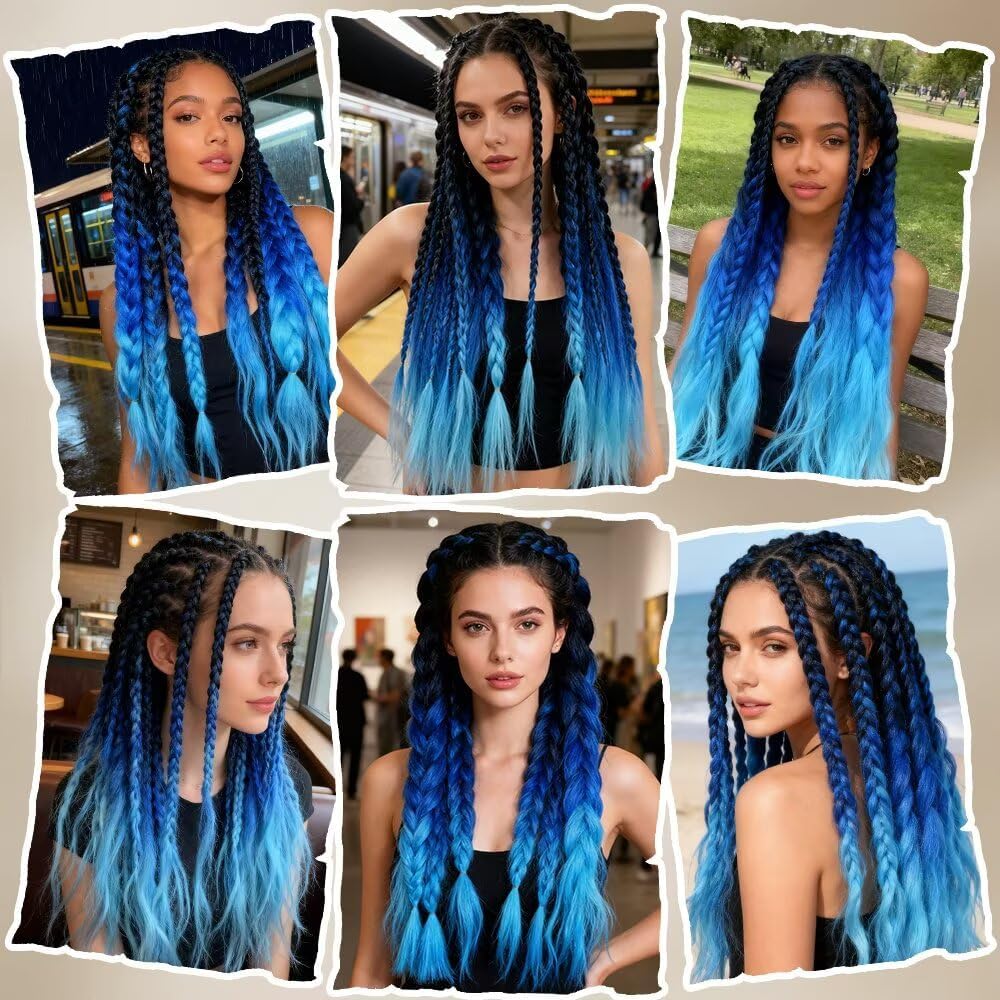 Extensions cheveux tressés - 24