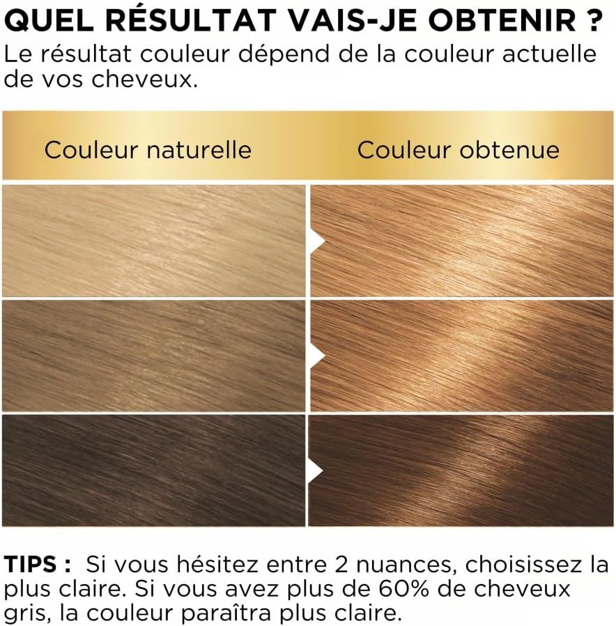 Garnier - Belle Color crème permanente 100ml - blond doré naturel