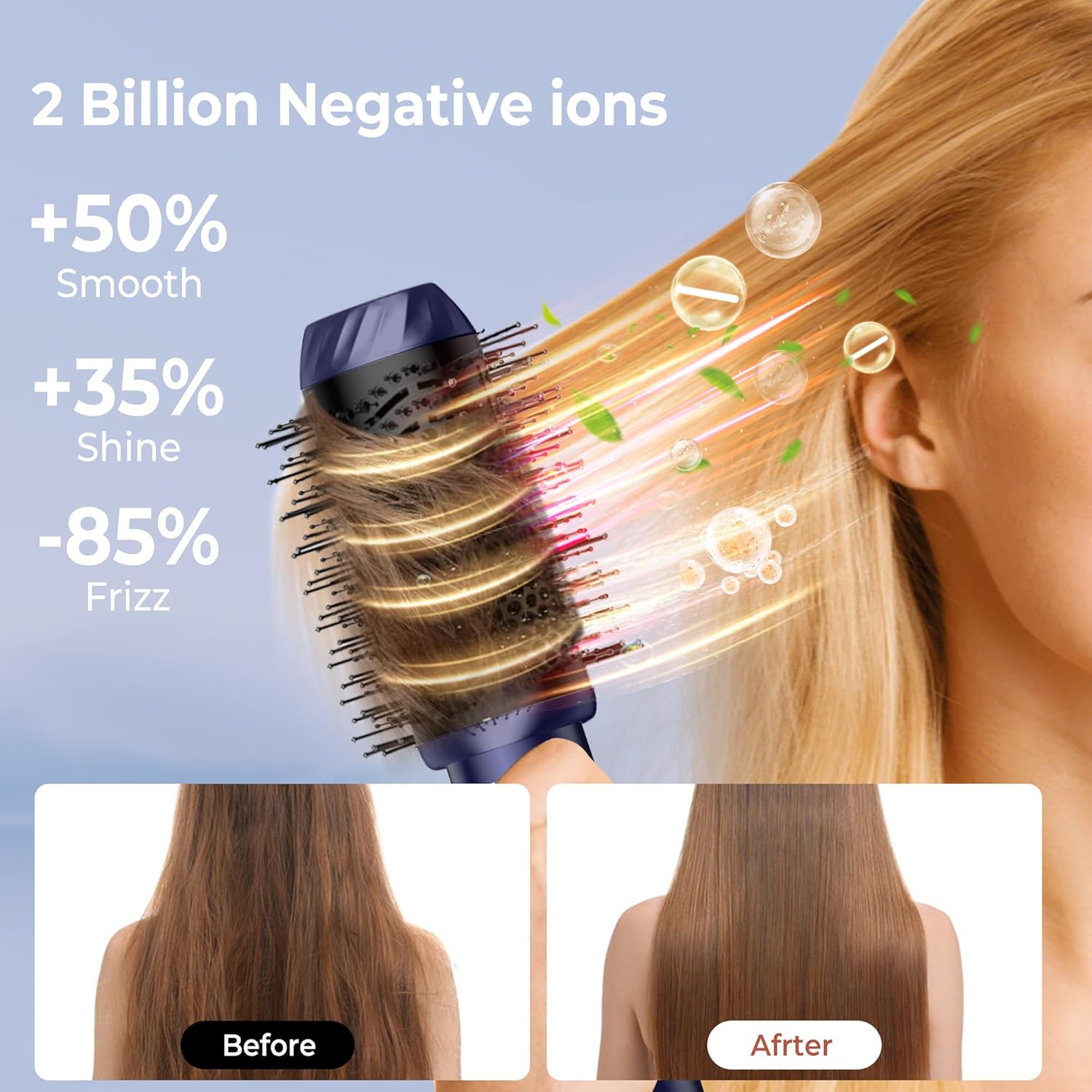 Brosse soufflante - Air Styler Pro - 1000W - brushing, sèche cheveux, boucleur