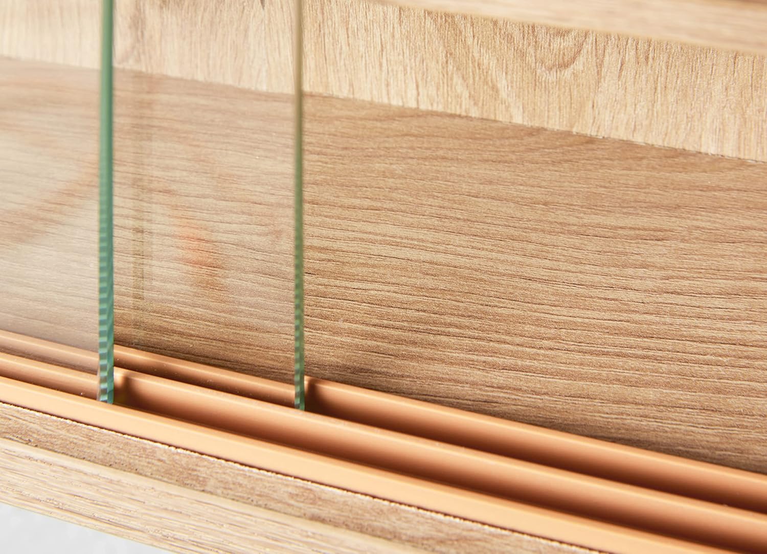 Inter Link - vitrine murale Artisario 80x60x9,5cm - 5 compartiments