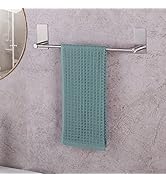 JS Porte-serviettes de salle de bain sans perçage, porte-serviettes autocollant en acier inoxydable 40 cm/1...