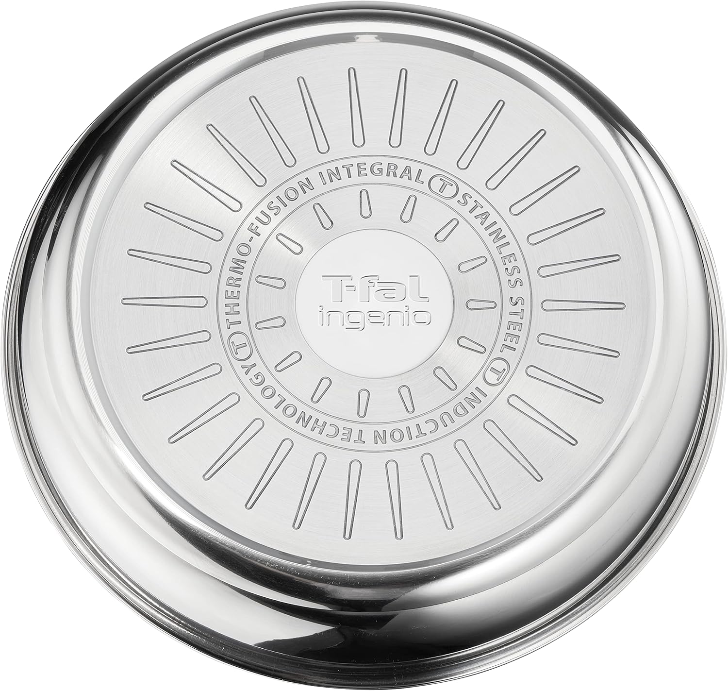 Tefal - Ingenio Preference - 3 poêles empilables, induction, antiadhésif, signal thermique, grand modèle L97490