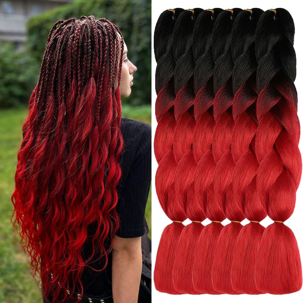 ShowJarlly - Ombre Jumbo Braids 24