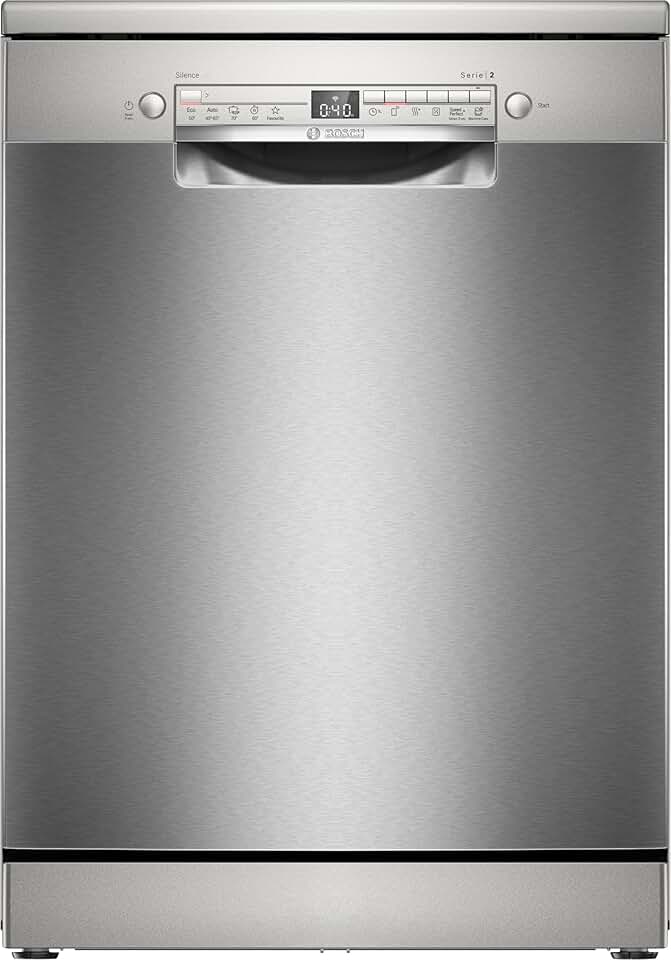 Bosch - Série 2  60 cm - lave-vaisselle, inox anti-trace, pose libre