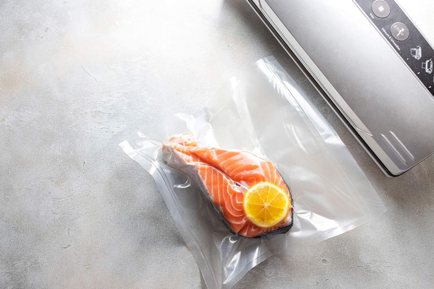 Bolsemack - sacs sous vide combo - 4 tailles - sans BPA, UE, compatible pro