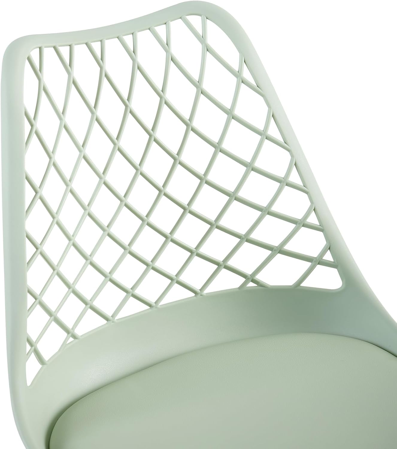 EGGREE - chaises scandinaves creusées - bois hêtre, coussin, lot de 4, testées SGS