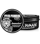 immetee Cire de coiffage, Crème de Modelage pour Cheveux, Pâte Coiffante Fixation Très Forte,Cire...