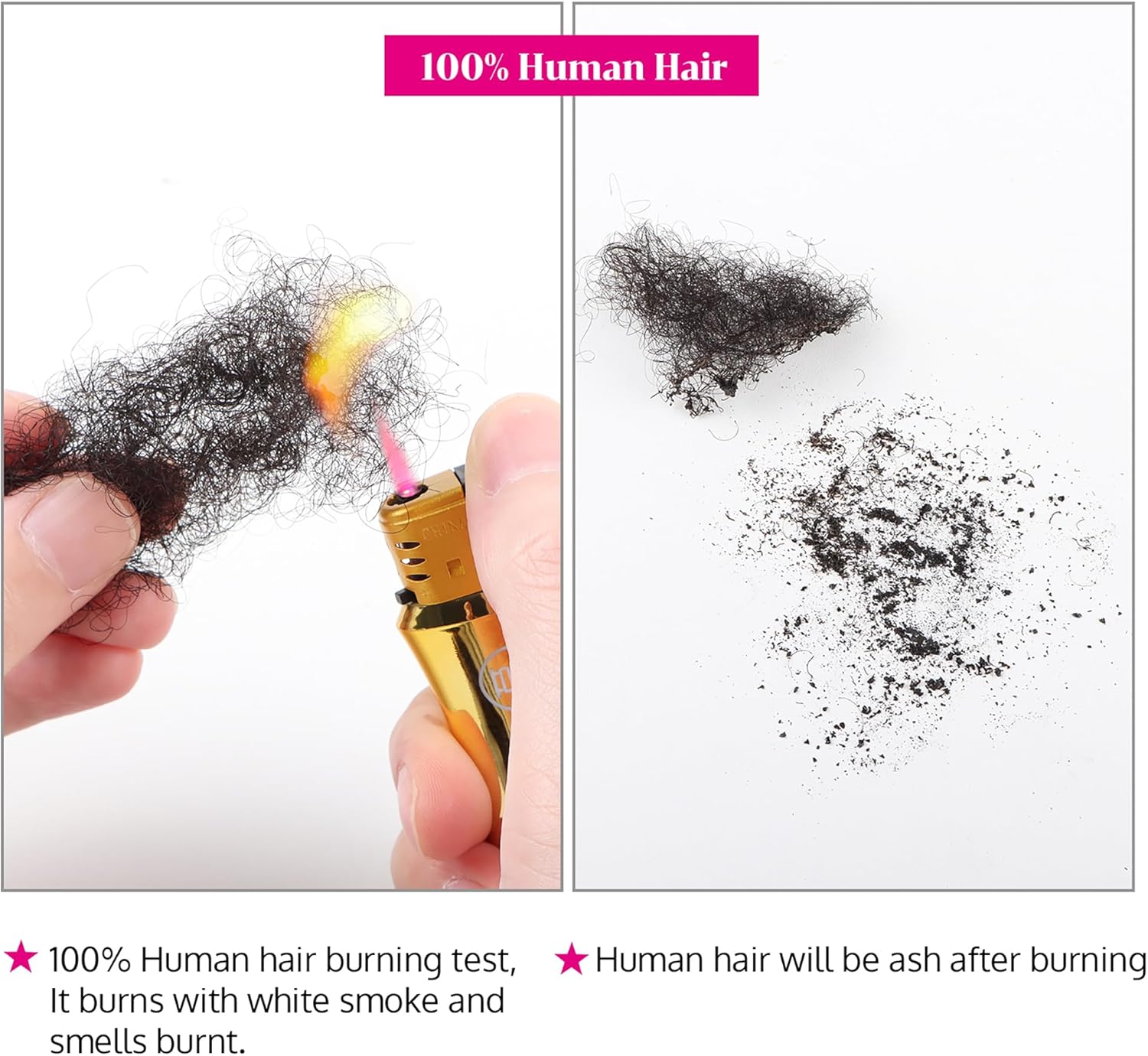 Extensions cheveux naturels - afro kinky bulk, 8