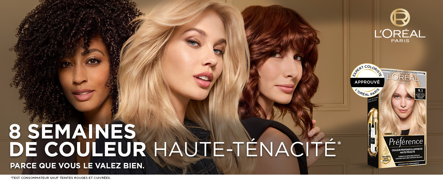 coloration cheveux preference