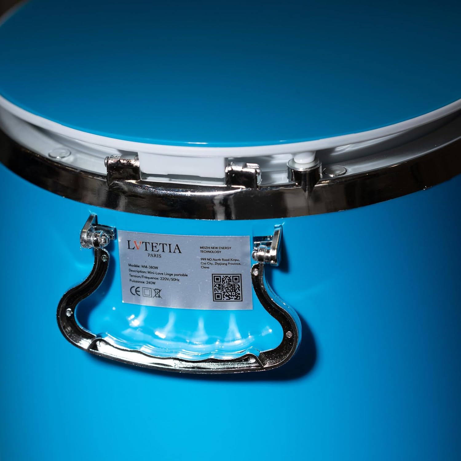 Mini lave linge - 3.5kg, 240W, compact, essorage, idéal étudiant, camping