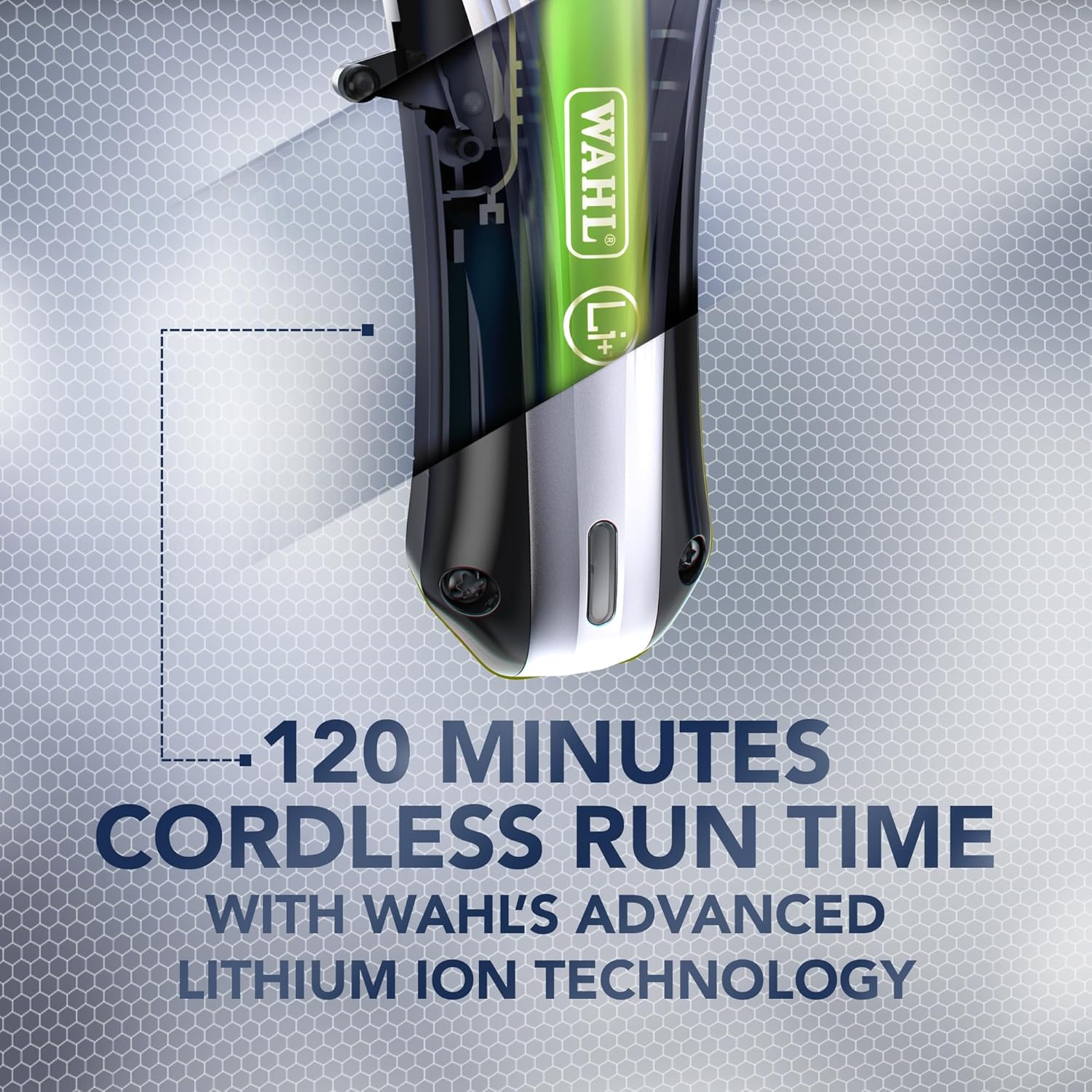 Wahl - Rapid Clip - tondeuse rechargeable sans fil lithium-ion, usage pro