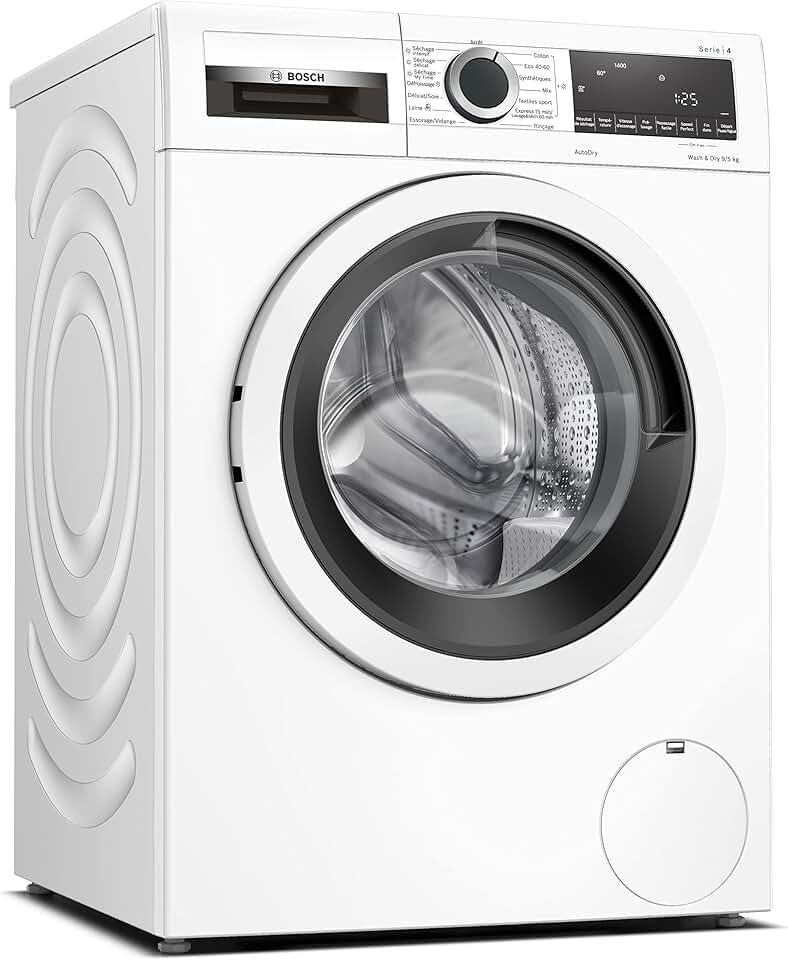 Bosch - Série 4 WNA144V0FR - Lave-linge séchant 9/5kg 1400trs/min blanc