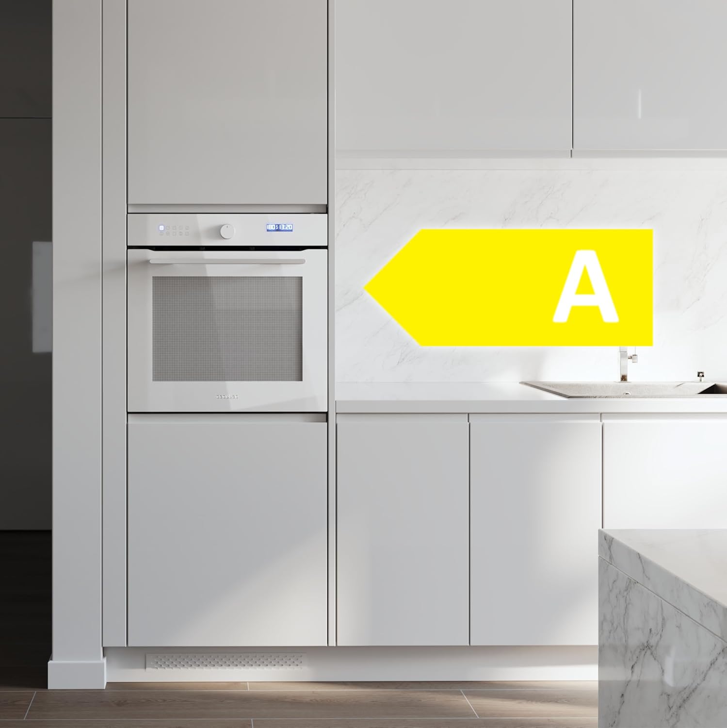 Cecotec - Four encastrable Bolero Hexa, 60 cm, 81L, Airfryer, 11 fonctions, AF316000