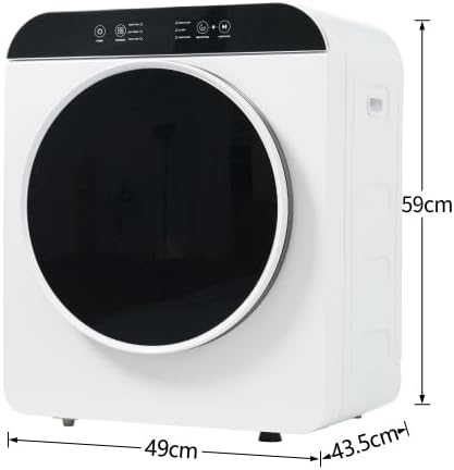 Sèche-linge mural 4,5 kg, 6 programmes, double stérilisation