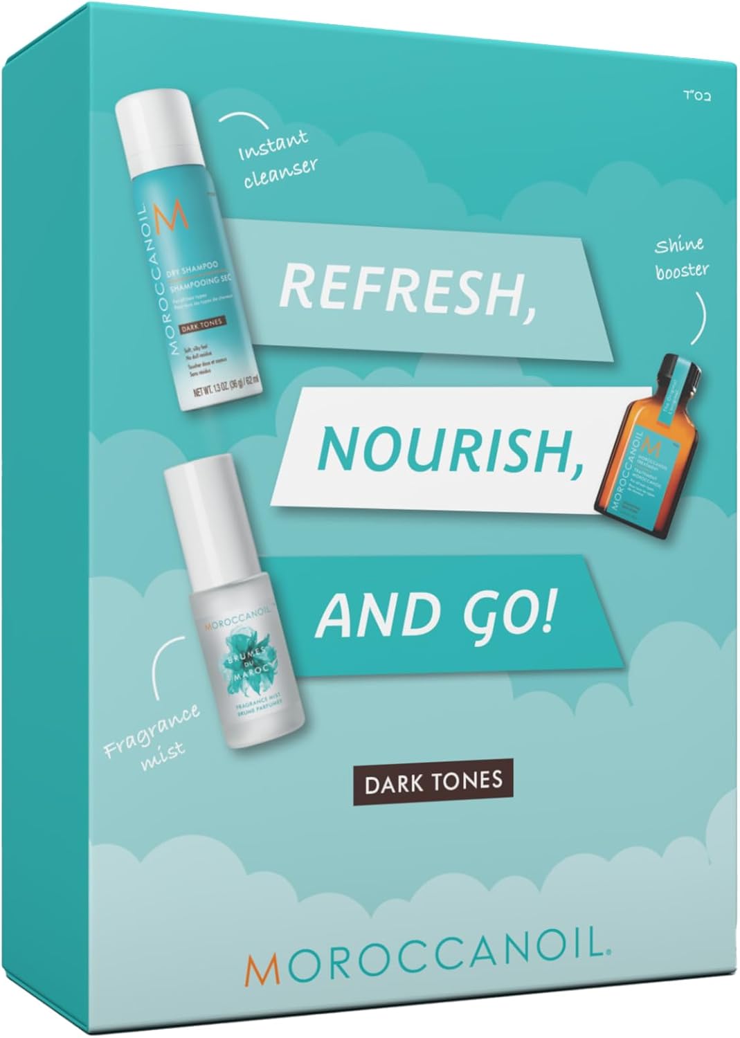 Moroccanoil - Refresh & Nourish, cheveux foncés, soin rapide