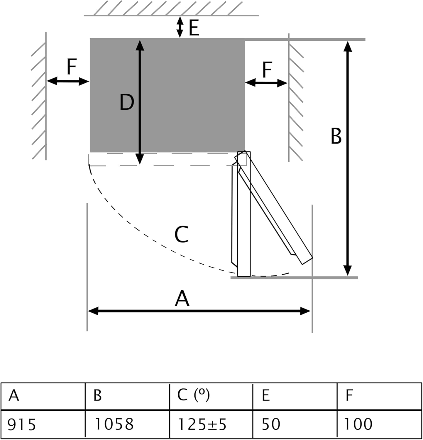 Cecotec - Mini réfrigérateur compact 107L, porte réversible, silencieux, TT 107