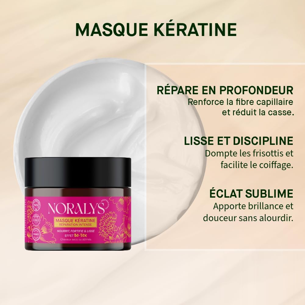 Coffret beauté femme – routine cheveux nourrissante – masque, huile, soin – idée cadeau original – soins complets cheveu