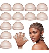 Dreamlover HD Bonnet de perruque pour perruque avec dentelle frontale, bonnets de perruque pour maintenir la perruque en place, bonnet chauve pour perruques, Invis...