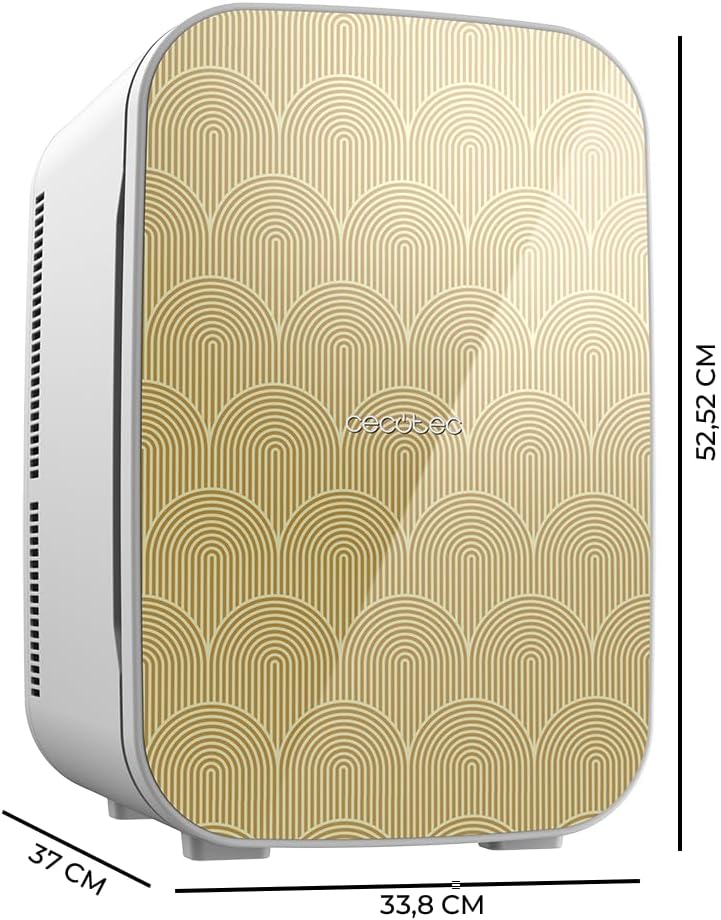 Cecotec - Bolero MiniCooling 25L - 41x40x34 cm - Frigo portable, 7-65°C, chauffage/refroidissement, 12V-220V, transport 