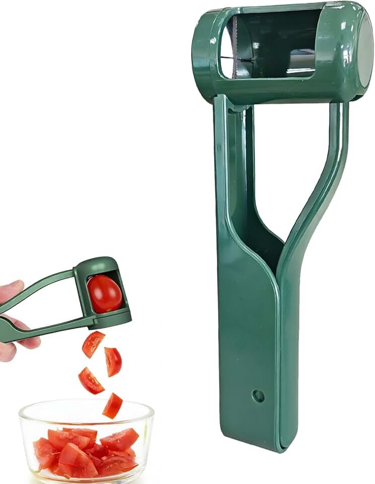 Trancheuse fruits légumes - inox, poignée anti-dérapante, coupe rapide