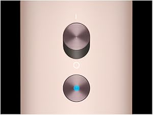 Gros plan sur les boutons du Dyson Supersonic Nural